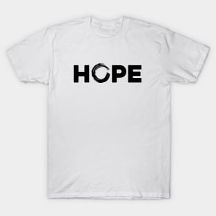 hope lettering brush T-Shirt